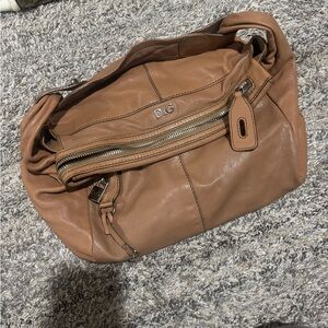 D&G Caramel Leather Handbag